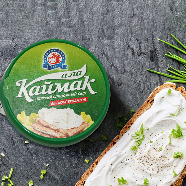 Сыр мягкий А ла Каймак TM Млекара Шабац (250г)