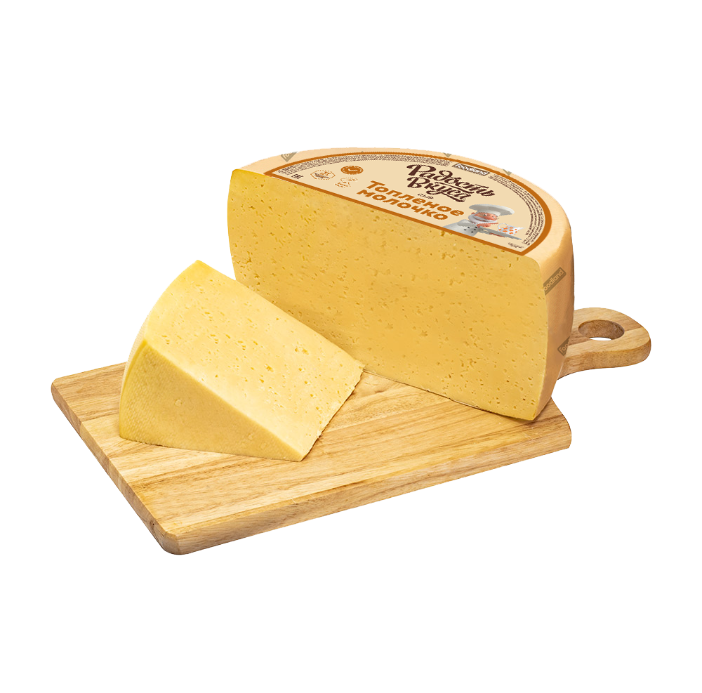 Сыр Топленое молочко TM Радость вкуса (круг/половина круга)