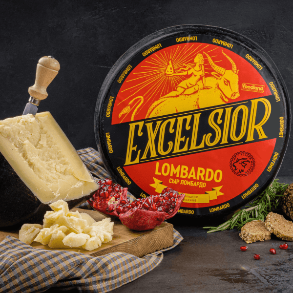 Сыр Lombardo с козьим молоком ТМ Excelsior (латекс, малый круг)