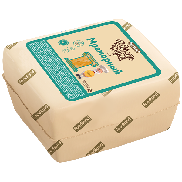 Сыр Мраморный TM Радость вкуса (кубик)