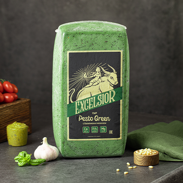 Сыр Pesto Green ТМ Excelsior (брус)