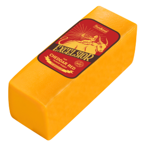 Сыр Cheddar Red TM Excelsior (брус, латекс)