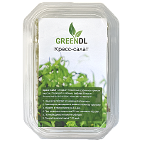 Микрозелень Кресс-салат ТМ Greendl (набор для проращивания)
