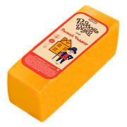 Сыр Рыжий Чеддер ТМ Радость вкуса (брус)