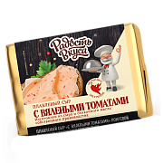 Плавленый сыр "С вялеными томатами" TM Радость вкуса (фольга, 90г)