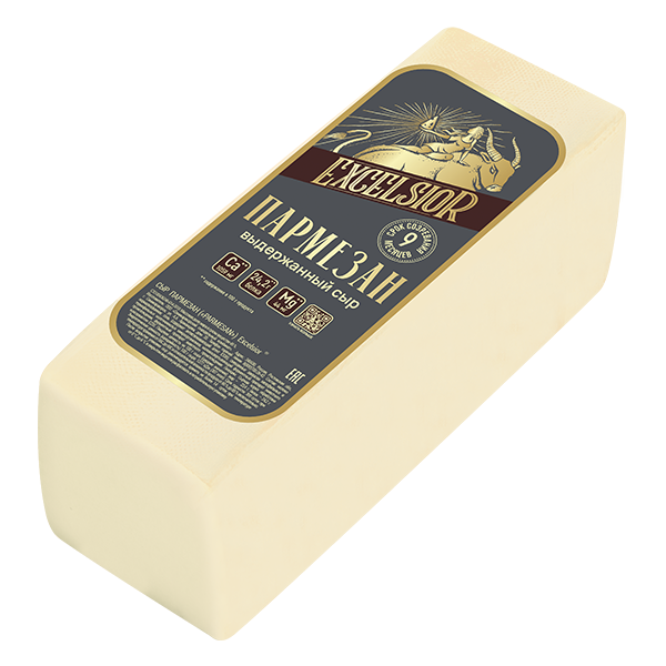 Сыр Пармезан (PARMESAN), ТМ Excelsior, 45% (брус)