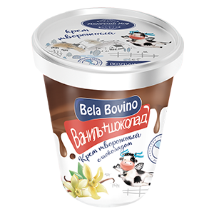 Крем творожный Bela Bovino Ваниль и шоколад (135г)