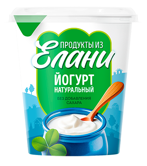 Йогурт натуральный ТМ Продукты из Елани (300г)