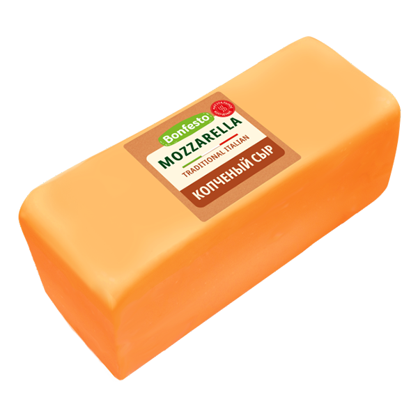 Сыр Моцарелла копченый 40 %, (2500 г)