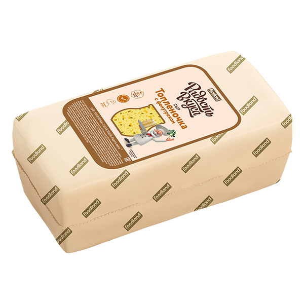 Сыр Топленочка с фенугреком ТМ Радость вкуса (бркс) 40%