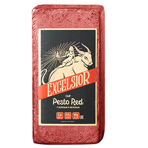 Сыр Pesto Red ТМ Excelsior (брус)