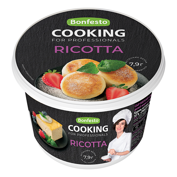 Сыр мягкий Рикотта ТМ CooKing (500г)