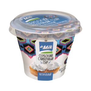 Сыр Сербский сливочный натуральный TM Dr Milk (150г)