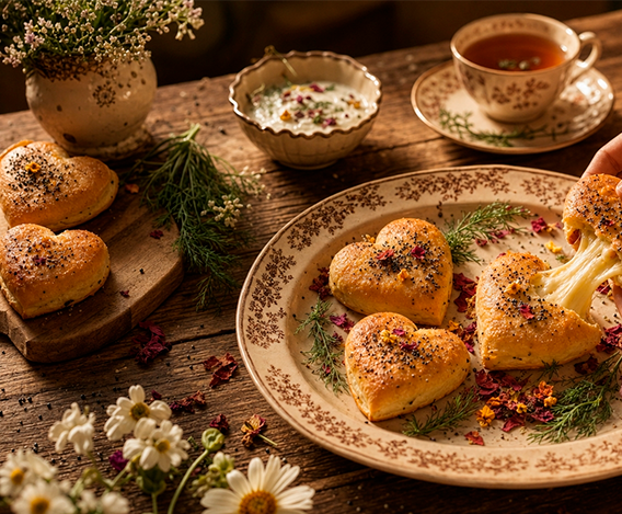 Пшеничные биточки с сыром