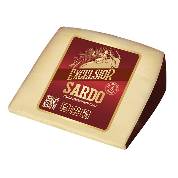 Сыр Sardo ТМ Excelsior (сегмент)