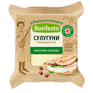 Сыр Сулугуни фасовка TM Bonfesto (180 г)