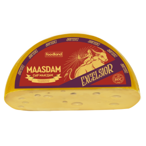 Сыр Maasdam ТМ Excelsior (латекс, 1/2)