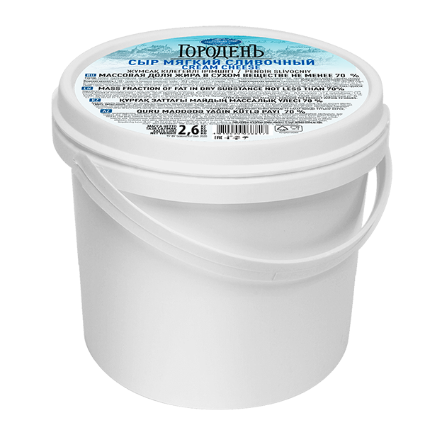 Сыр мягкий сливочный 70% ТМ Молочный мир (11 кг)