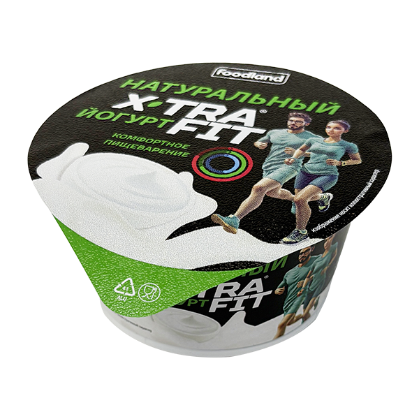 Йогурт натуральный 2,5%, ТМ Х-ТRА FIT (125г) 