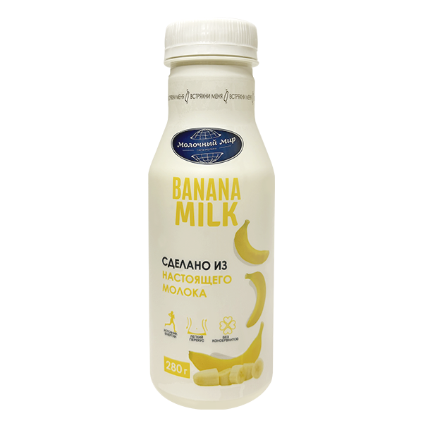 Напиток молочный Banana milk  (280г)