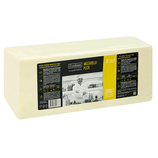 Продукт белковый Моцарелла Пицца TM CooKing 45% (2,6кг)
