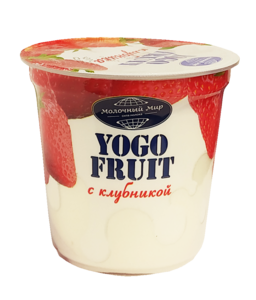 Йогурт YOGO FRUIT с наполнителем "Клубника" (150г)