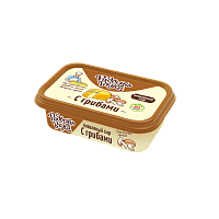 Плавленый сыр С грибами TM Радость вкуса (ванночка, 180г)