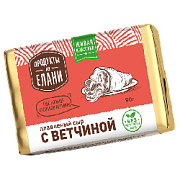 Плавленый сыр С ветчиной TM Продукты из Елани (фольга, 90г)