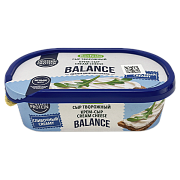 Сыр творожный Кремчиз Balance сливочный ТМ Bonfesto (140г)