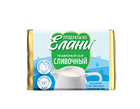 Плавленый сыр Сливочный TM Продукты из Елани (фольга, 90г)