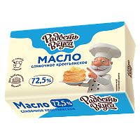 Масло Крестьянское 72,5% TM Радость вкуса (180г)