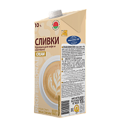 Сливки питьевые стерилизованные, 10%, ТМ Молочный мир  (980 мл)