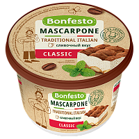 Сыр мягкий Маскарпоне TM Bonfesto (500г)